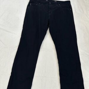 AG Adriano Goldschmied Black Jeans Men’s Size 40x32 The Everett Slim Straight